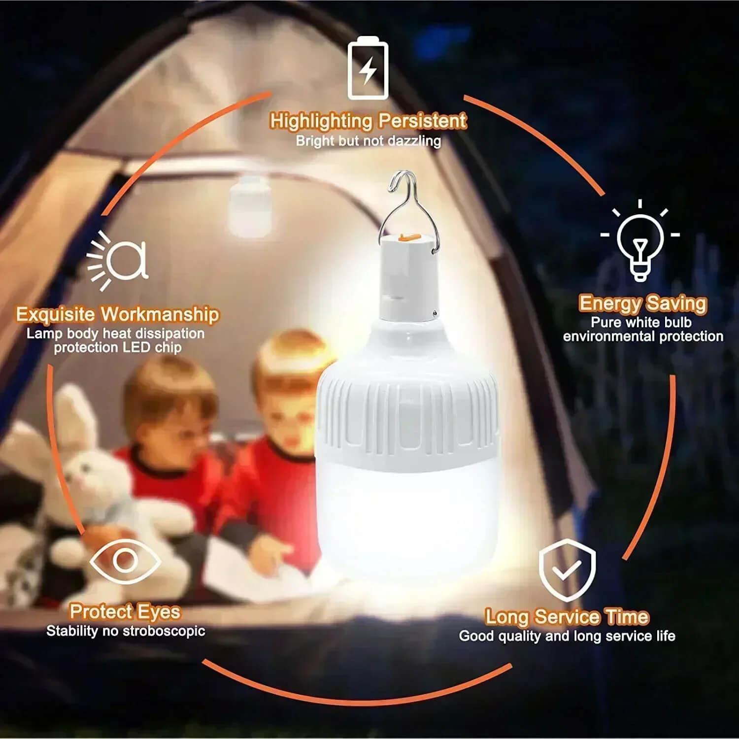 CampBright Rechargeable Emergency Lantern - Universal Fave Store