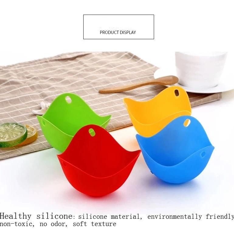 EggEase Silicone Poachers for Healthy Cooking - Universal Fave