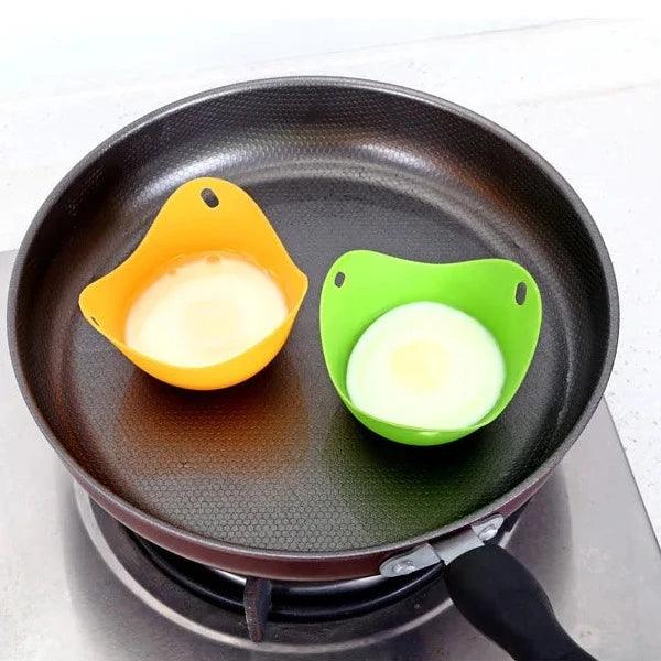 EggEase Silicone Poachers for Healthy Cooking - Universal Fave