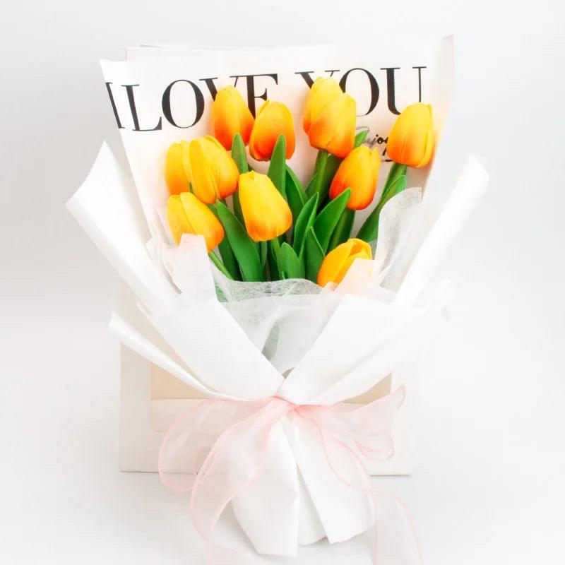 Tulip Elegance Artificial Flower Arrangement - Universal Fave