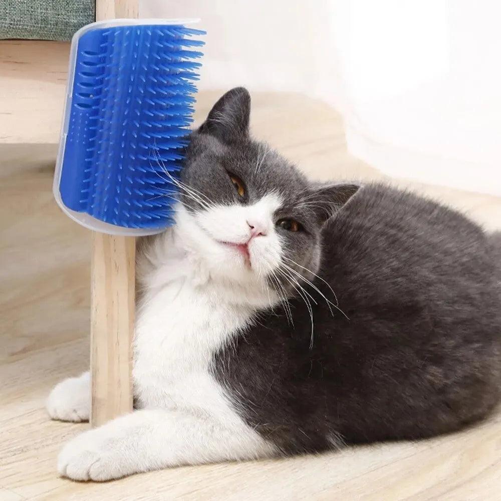 PurrfectGroom Self-Massage Cat Brush - Universal Fave