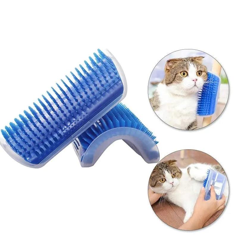 PurrfectGroom Self-Massage Cat Brush - Universal Fave