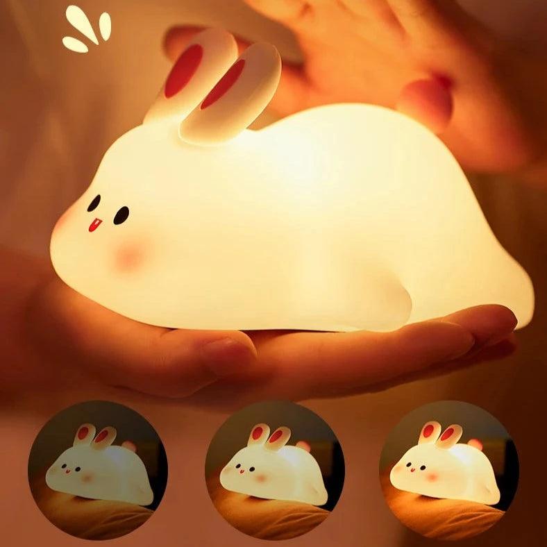 SnuggleGlow Silicone Animal Night Lamp for Kids - Universal Fave