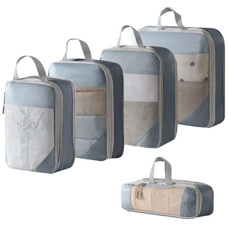 SpaceSaver Expandable Packing Cubes for Organized Travel