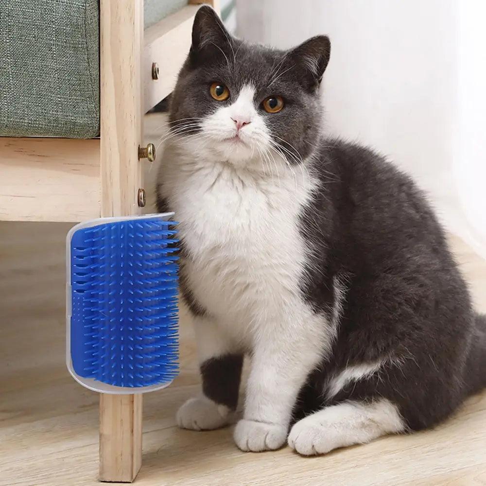 PurrfectGroom Self-Massage Cat Brush - Universal Fave