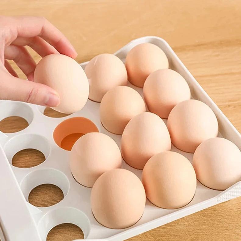 StackEgg Dual Layer Drawer Egg Organizer