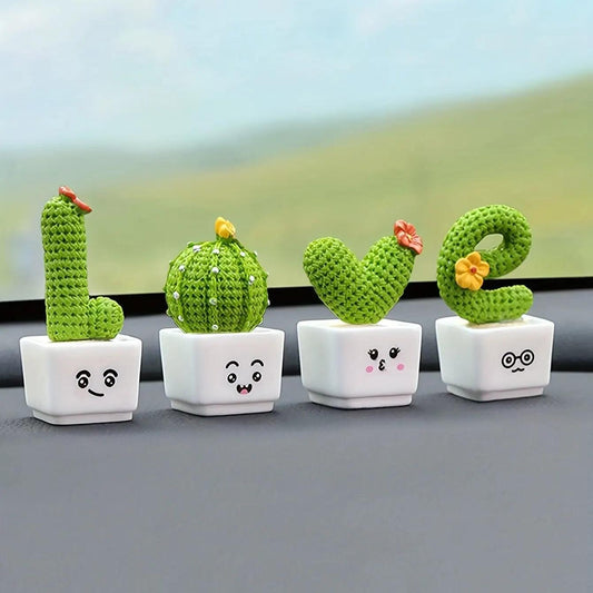 EcoDecor Resin Cactus Succulent for Home & Office - Universal Fave