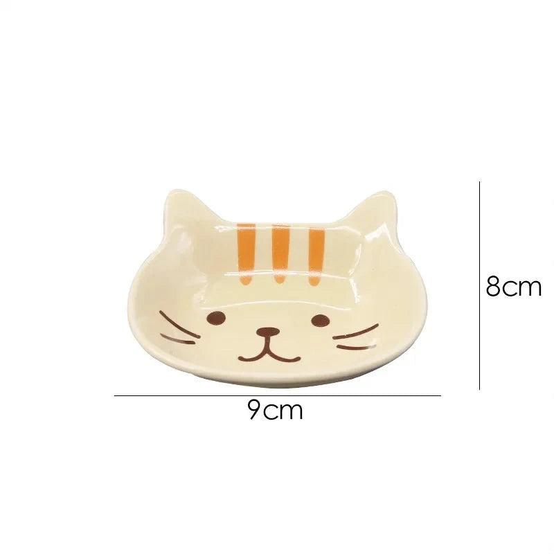 SnackPaw Ceramic Cat Snack Plate