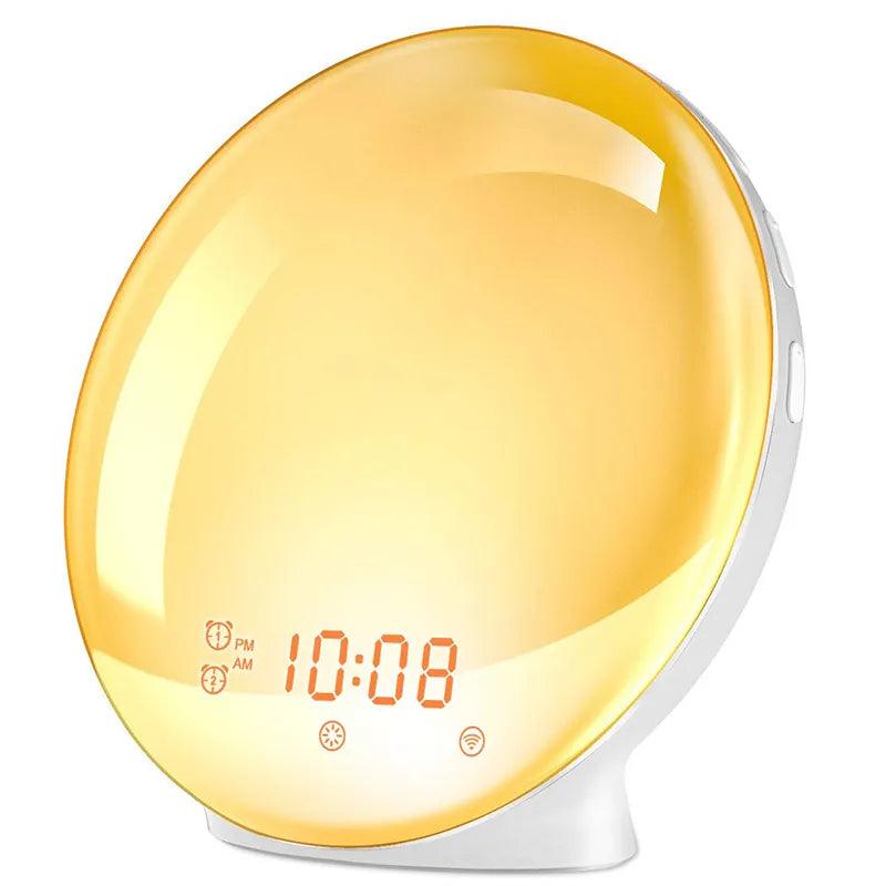 Sunrise Simulation Wake-Up Light Alarm Clock with FM Radio - Universal Fave