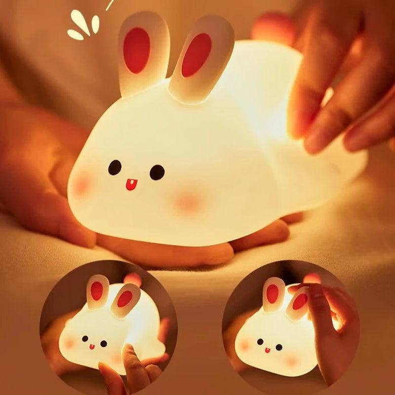 SnuggleGlow Silicone Animal Night Lamp for Kids - Universal Fave