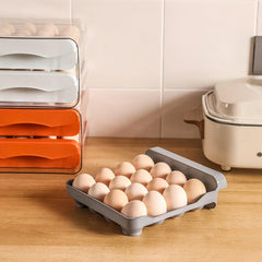 StackEgg Dual Layer Drawer Egg Organizer