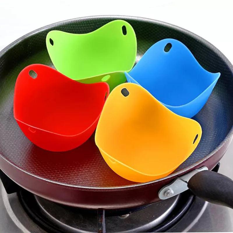 EggEase Silicone Poachers for Healthy Cooking - Universal Fave