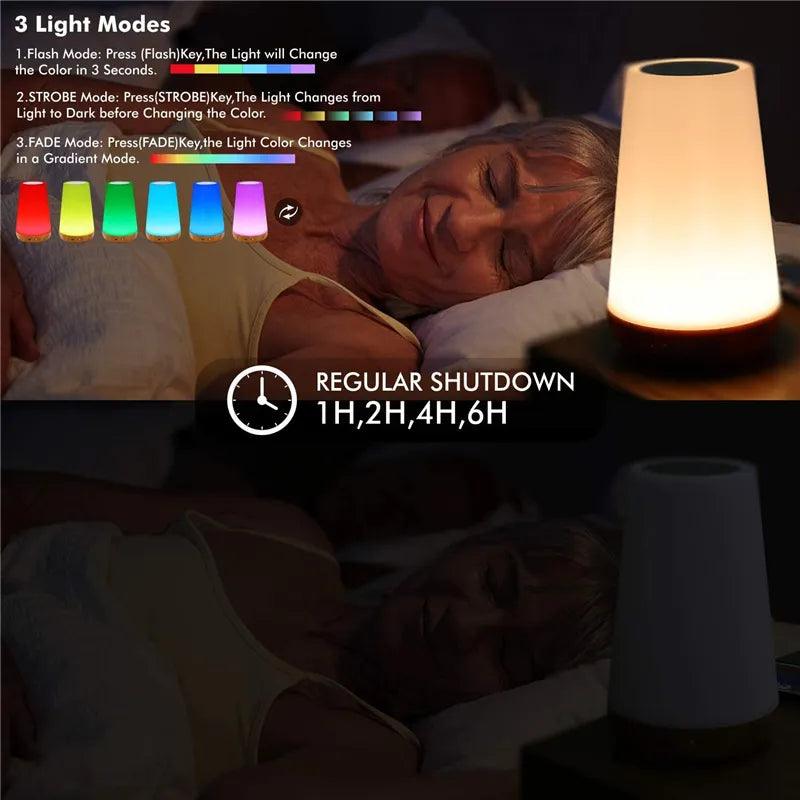 LumiTouch RGB Night Lamp with Remote Control - Universal Fave