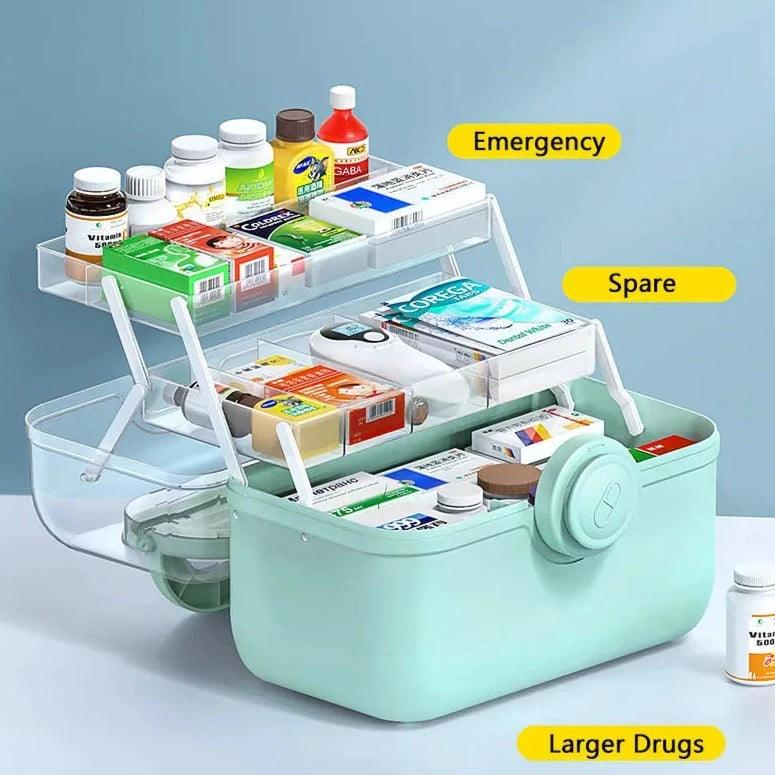 HealthBox Portable Medicine Organizer - Universal Fave