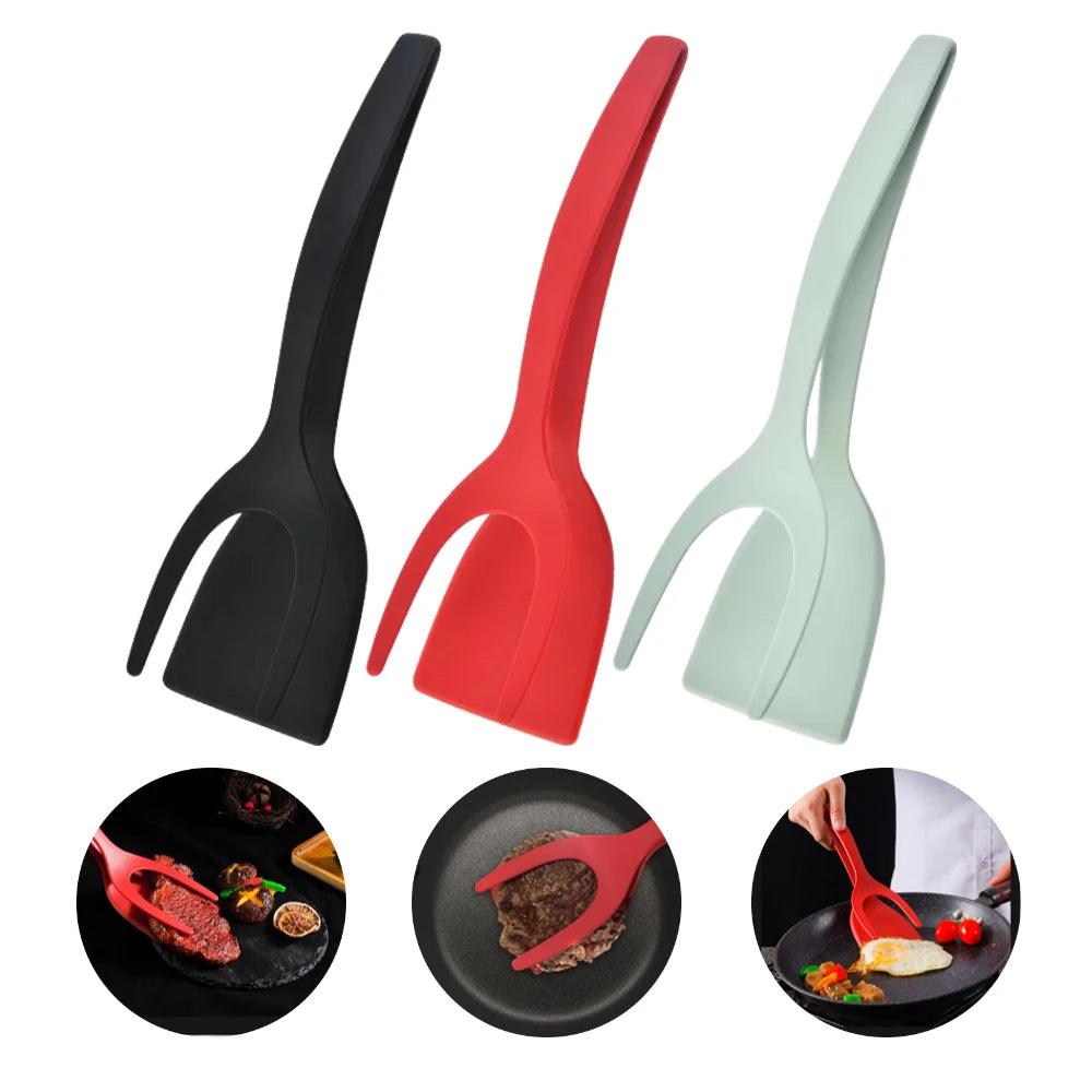 GripTastic 2-in-1 Flip Tongs for Versatile Cooking - Universal Fave