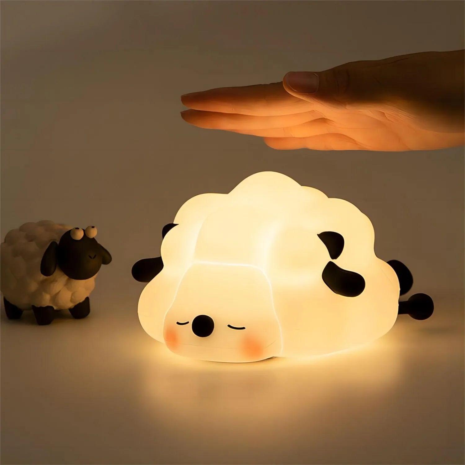 SnuggleGlow Silicone Animal Night Lamp for Kids - Universal Fave