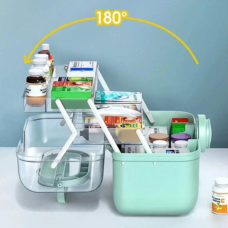 HealthBox Portable Medicine Organizer - Universal Fave