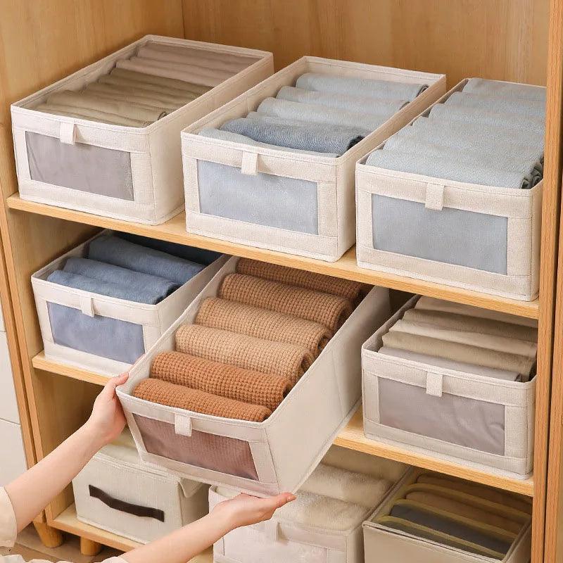 ClearView Wardrobe Storage Box for Clothes