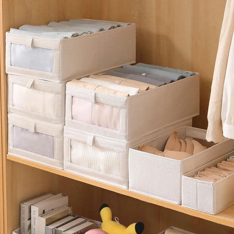 ClearView Wardrobe Storage Box for Clothes