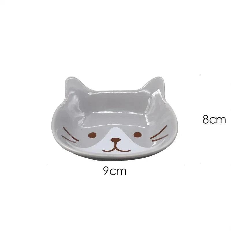 SnackPaw Ceramic Cat Snack Plate